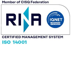 RINA ISO 14001 - Certified Management System